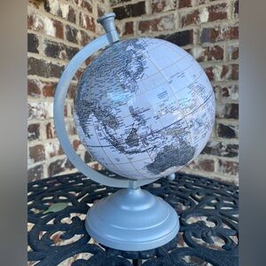Hobby Lobby Silver and White Globe Decor